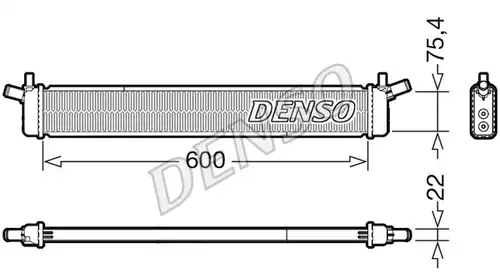 воден радиатор DENSO DRM50136