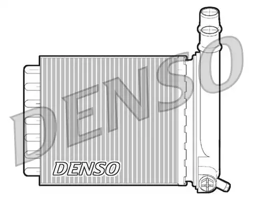 топлообменник, отопление на вътрешното пространство DENSO DRR07007