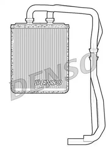 топлообменник, отопление на вътрешното пространство DENSO DRR12011