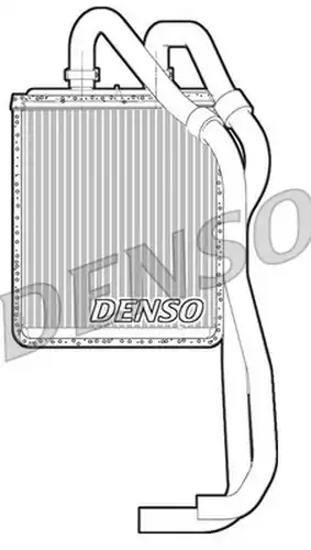 топлообменник, отопление на вътрешното пространство DENSO DRR12021