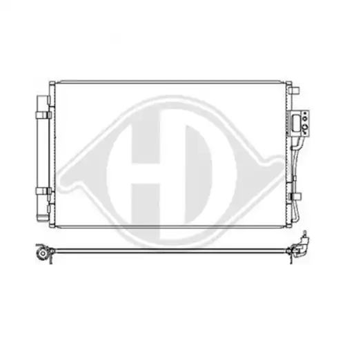 кондензатор, климатизация DIEDERICHS DCC1919