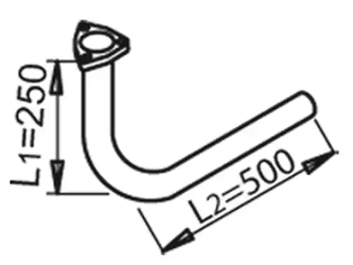 изпускателна тръба DINEX 53284