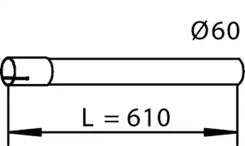 изпускателна тръба DINEX 53701
