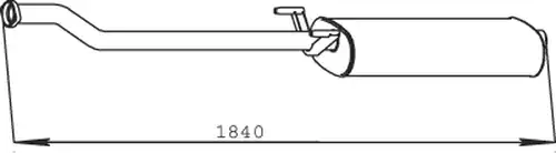 средно гърне DINEX 56314