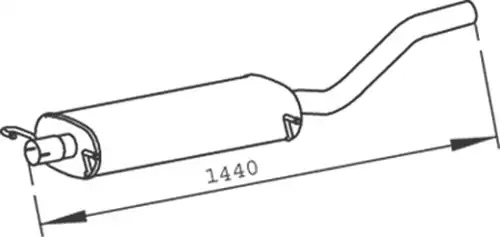 крайно гърне DINEX 56335