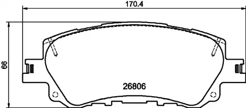 накладки DON PCP2297