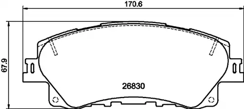 накладки DON PCP2307