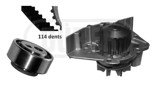 водна помпа+ к-кт ангренажен ремък DÜRER PA121054