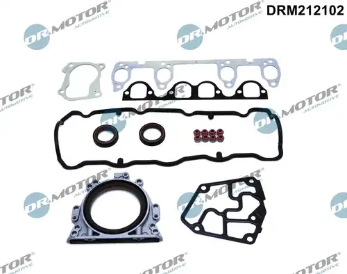 пълен комплект гарнитури, двигател Dr.Motor Automotive DRM212102