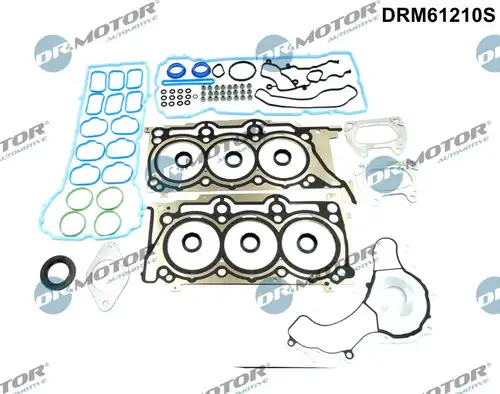 пълен комплект гарнитури, двигател Dr.Motor Automotive DRM61210S