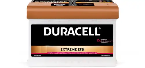 стартов акумулатор DURACELL 012575110801