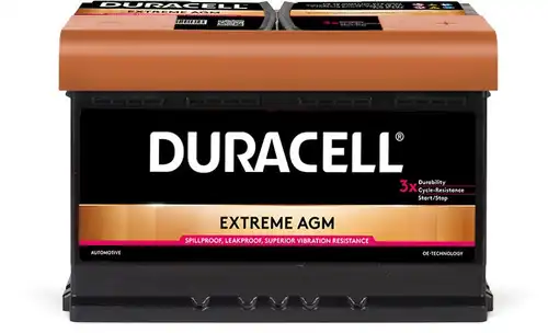 стартов акумулатор DURACELL 016570010801