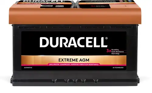 стартов акумулатор DURACELL 016580010801