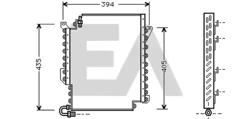 кондензатор, климатизация EACLIMA 30C02008