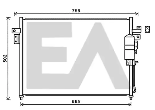 кондензатор, климатизация EACLIMA 30C18050