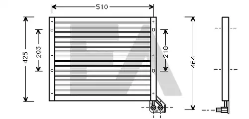 кондензатор, климатизация EACLIMA 30C25008