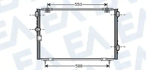 кондензатор, климатизация EACLIMA 30C26049