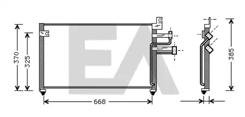 кондензатор, климатизация EACLIMA 30C28011