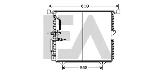 кондензатор, климатизация EACLIMA 30C50022