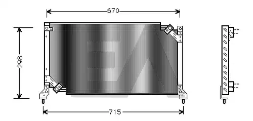 кондензатор, климатизация EACLIMA 30C68002