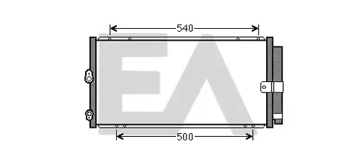 кондензатор, климатизация EACLIMA 30C71107