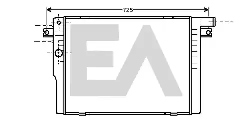 воден радиатор EACLIMA 31R07037