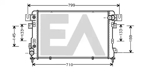 воден радиатор EACLIMA 31R12005