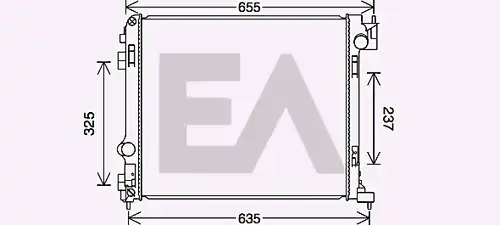 воден радиатор EACLIMA 31R18159