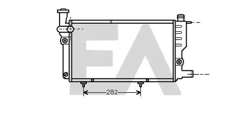 воден радиатор EACLIMA 31R55067