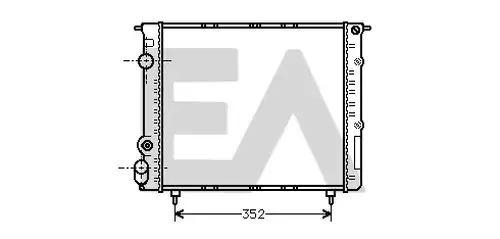 воден радиатор EACLIMA 31R60090