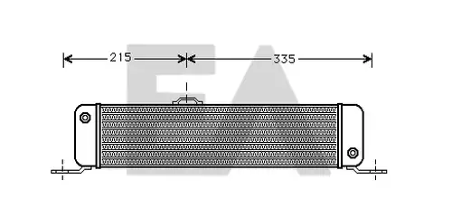 маслен радиатор, двигателно масло EACLIMA 37G50007