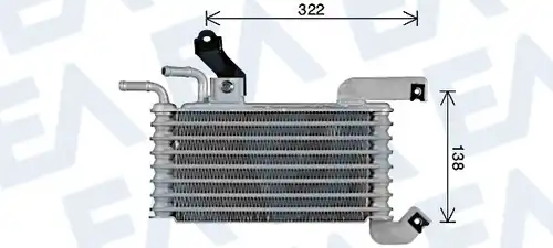 маслен радиатор, двигателно масло EACLIMA 37G71003