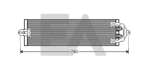 маслен радиатор, двигателно масло EACLIMA 37G77013