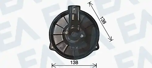 електромотор, вентилатор вътрешно пространство EACLIMA 42A26001