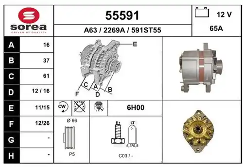 генератор EAI 55591