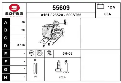 генератор EAI 55609