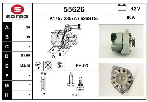 генератор EAI 55626