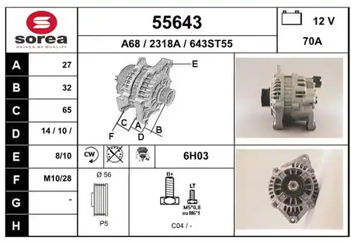 генератор EAI 55643