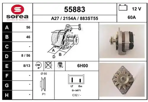 генератор EAI 55883