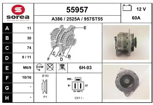 генератор EAI 55957