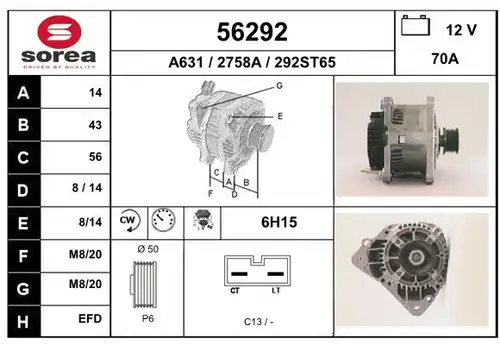 генератор EAI 56292