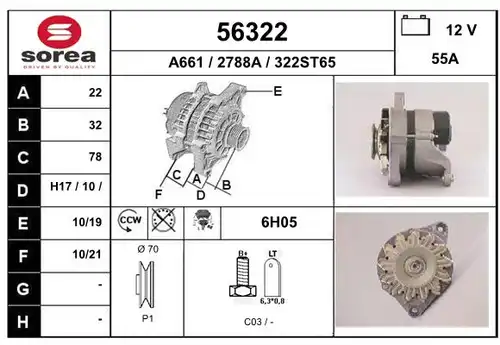 генератор EAI 56322