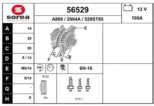 генератор EAI 56529