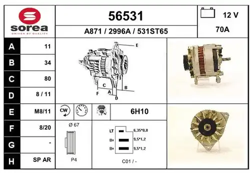 генератор EAI 56531