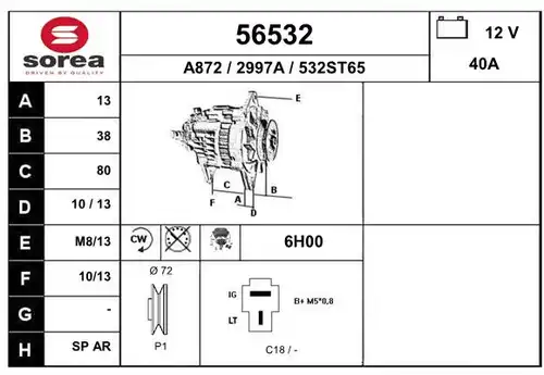 генератор EAI 56532