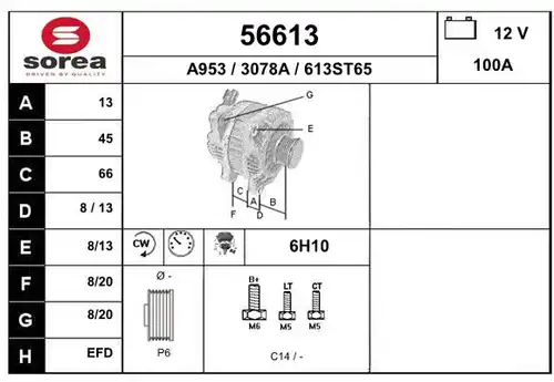 генератор EAI 56613