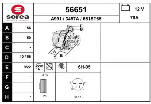 генератор EAI 56651