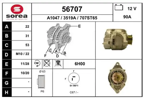 генератор EAI 56707