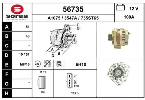 генератор EAI 56735