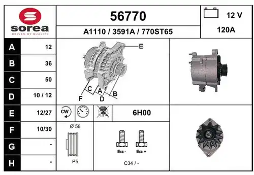 генератор EAI 56770